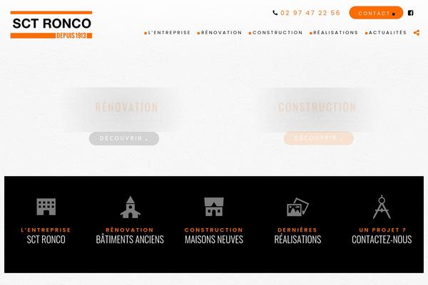 BeTheme Child theme site design template sample