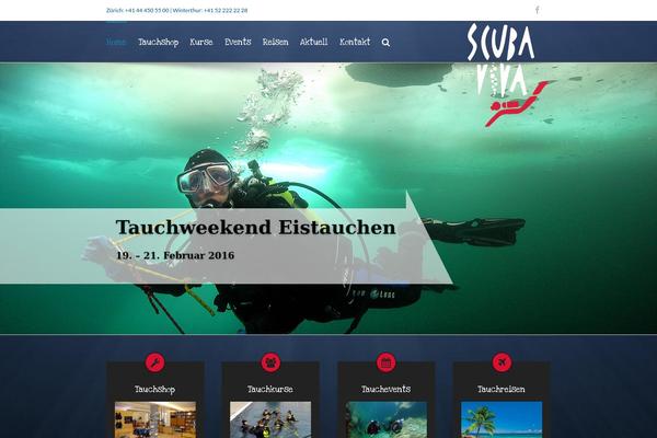 scubaviva.ch site used Diviecommerce