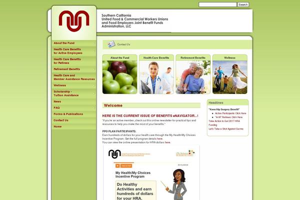 scufcwfunds.com site used Benefitfunds