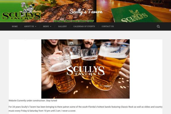 The Restaurant theme site design template sample