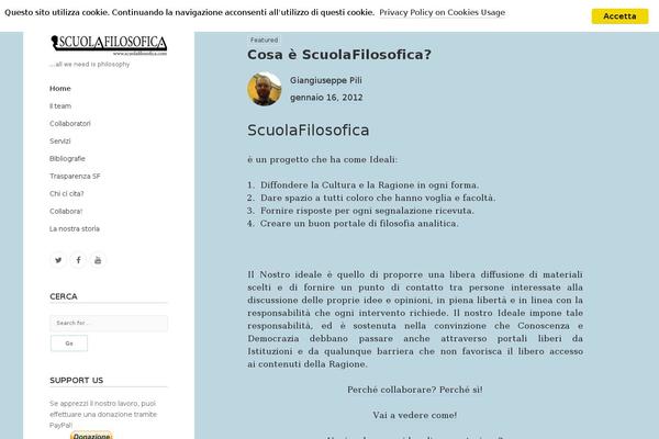 scuolafilosofica.com site used Cele
