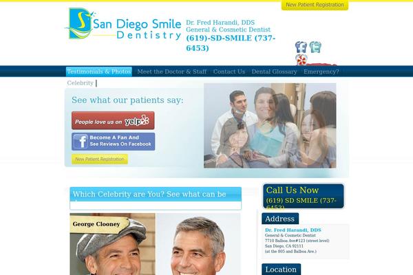 sd-smile.com site used Black-on-white-serif