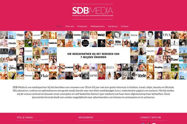sdbmedia.nl site used Spacious