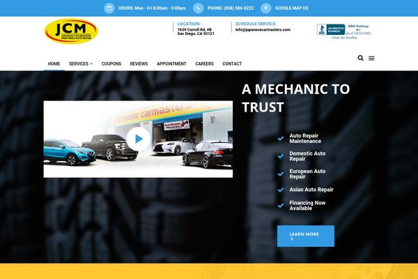 Motorepair theme site design template sample