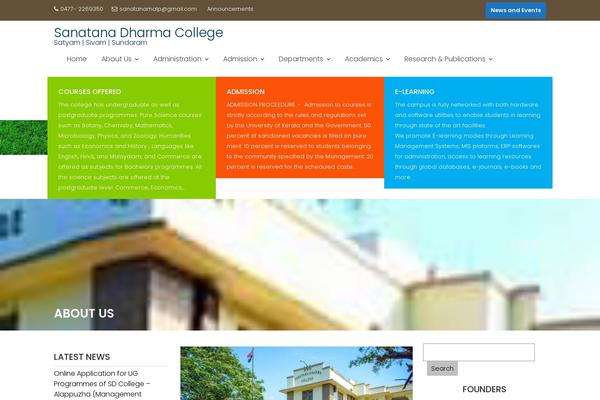 Education Base theme site design template sample