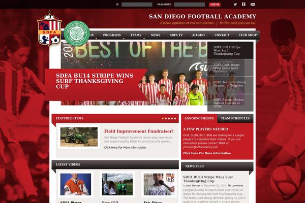 sdfacademy.com site used Sdfa