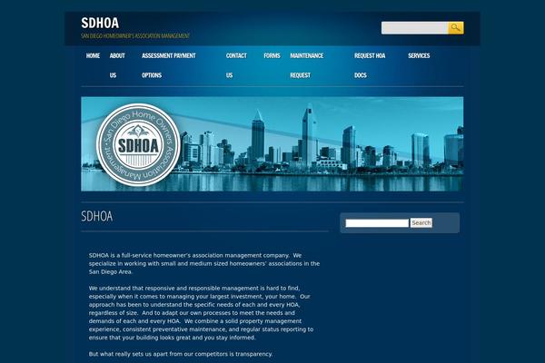 sdhoa.com site used Online Marketer