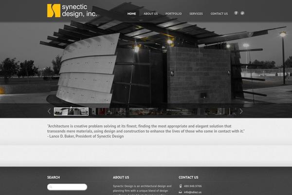 Momento theme site design template sample