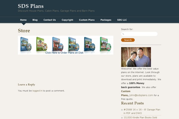 Site using Ecwid Shopping Cart plugin