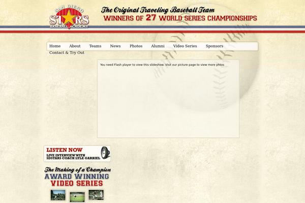 Site using Audio Player plugin