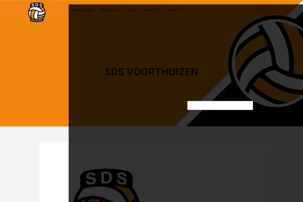 Soccerclub theme site design template sample