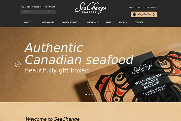 seachangeseafoodsandgifts.ca site used Seachange