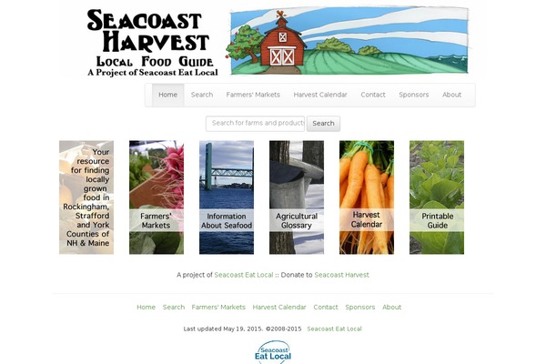 seacoastharvest.org site used Sh