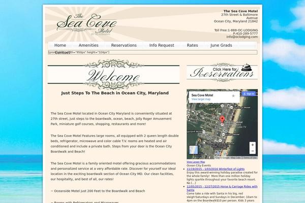 seacove-motel.com site used Coastalinn