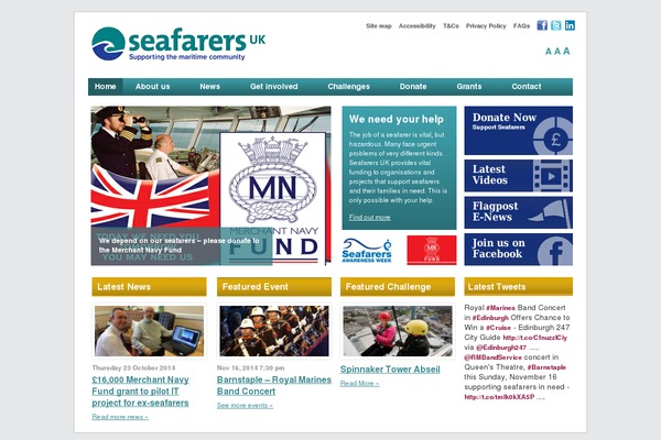 seafarers-uk.org site used Sea2