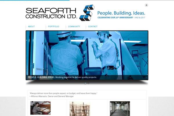 seaforthconstruction.com site used Imperial-business