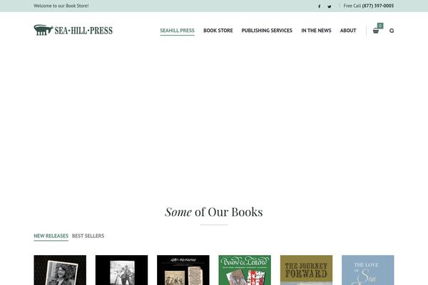 Booklovers theme site design template sample