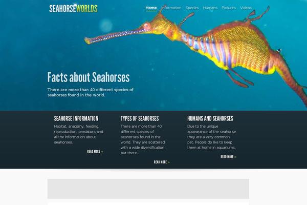 seahorseworlds.com site used Fusion