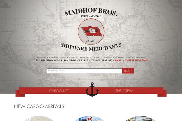 seajunk.com site used Seajunk2013-child