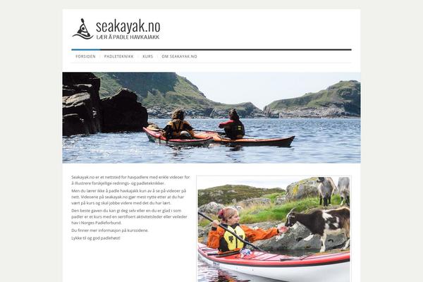 seakayak.no site used Evermore