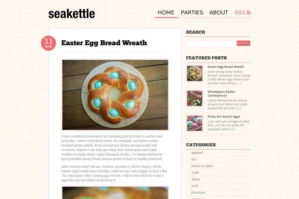 Bueno theme site design template sample