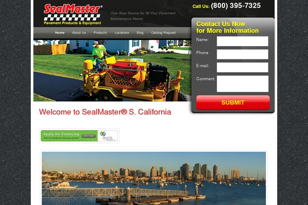 sealmaster theme websites examples