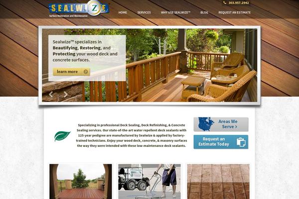 sealwize theme websites examples