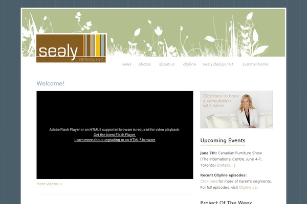 sealydesigninc.com site used Spacioussealy