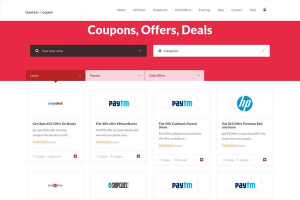 couponxl-child WordPress theme, websites list used couponxl-child theme couponxl-child theme websites examples