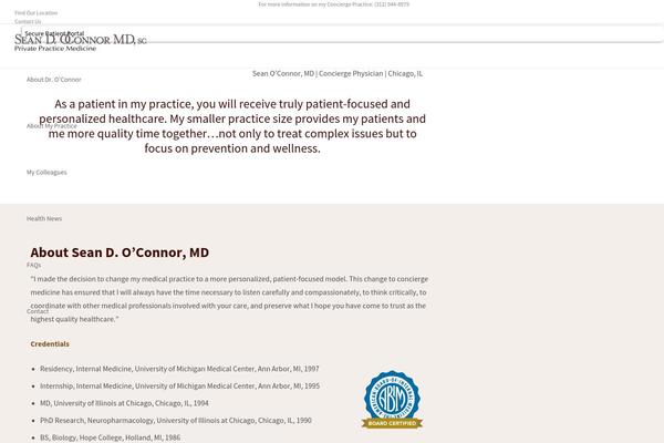 Impreza theme site design template sample