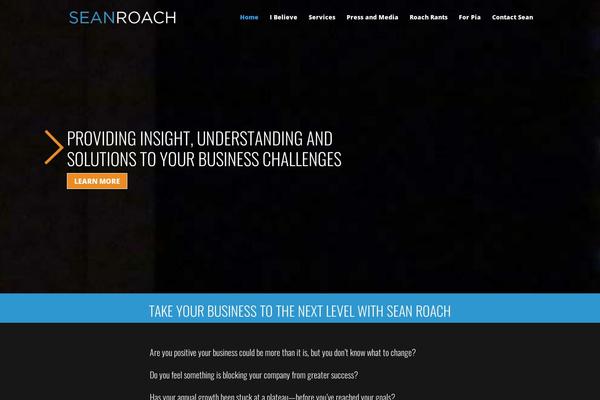 seanroach.com site used Custom-divi
