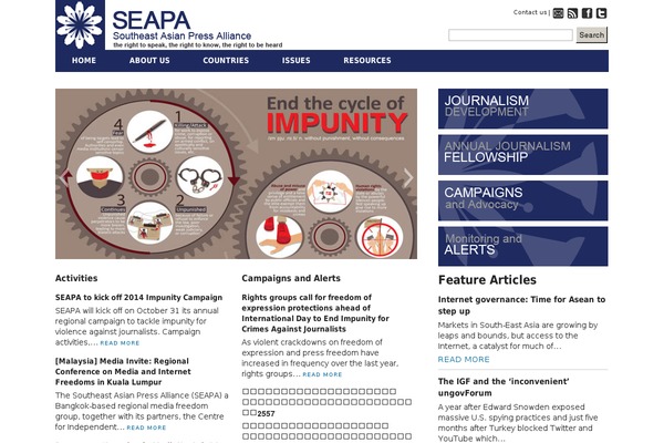 seapa.org site used Seapa
