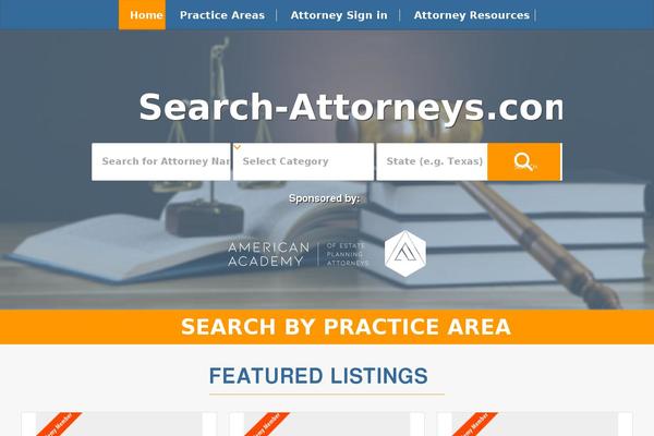 search-attorneys.com site used Geodir_geo-bold