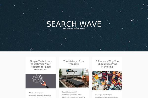 search-wave.com site used Jax Lite