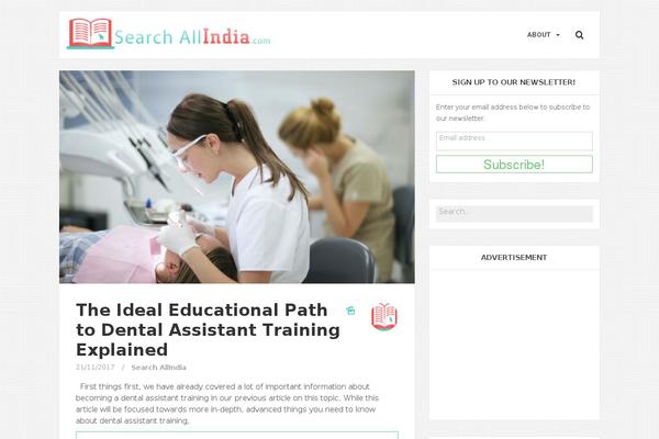 GeneratePress theme site design template sample