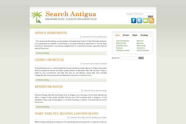searchantigua.com site used Flash News