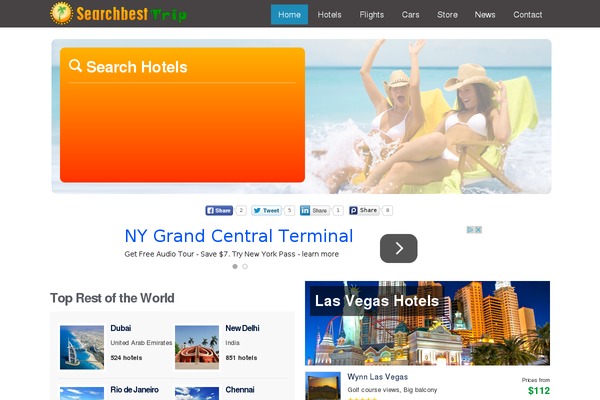 searchbesttrip.com site used Hotelweb2