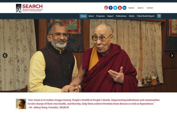 searchforhealth.ngo site used Search