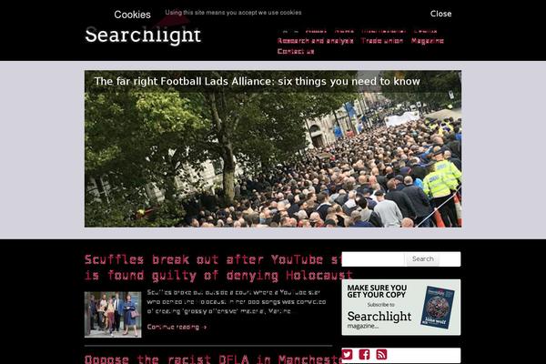 searchlightmagazine.com site used Searchl