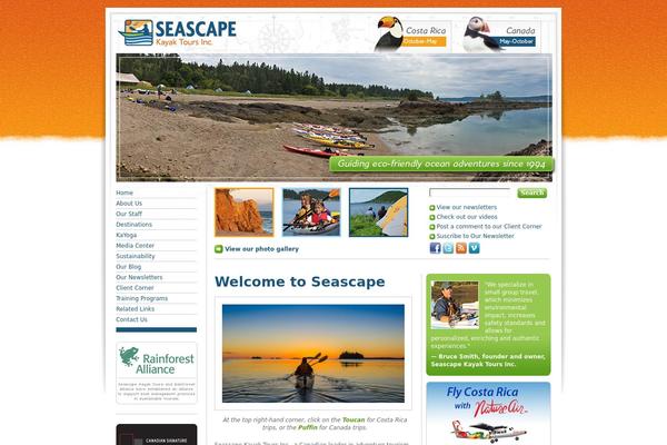 seascapekayaktours.com site used Seascape