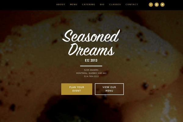 seasoneddreams.com site used Seasoned_dreams