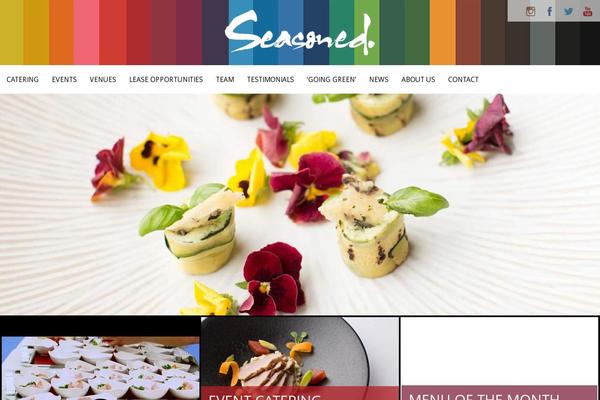 seasonedevents.co.uk site used Seasoned