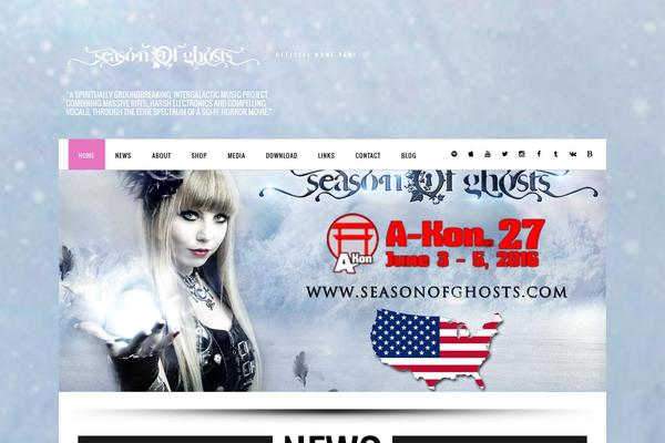 seasonofghosts.com site used Ironband-new