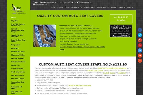 seatsavers.com site used Diviseatsavers-child