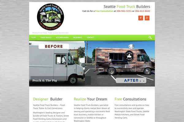 seattle-food-truck.com site used Colorised-theme