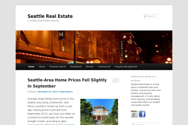 Twenty Eleven theme site design template sample