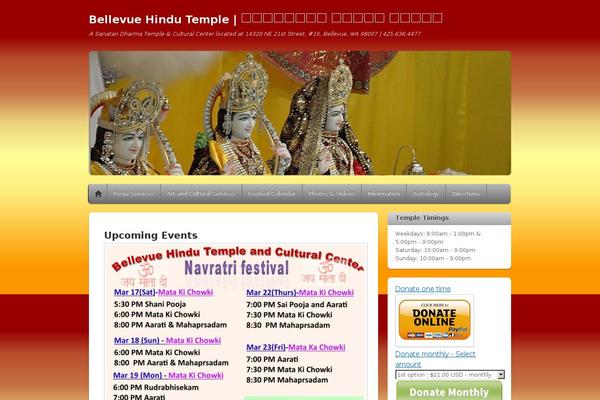 seattlehindutemple.com site used Itheme2-wpcom