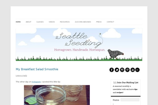 Site using Instagram Slider Widget plugin