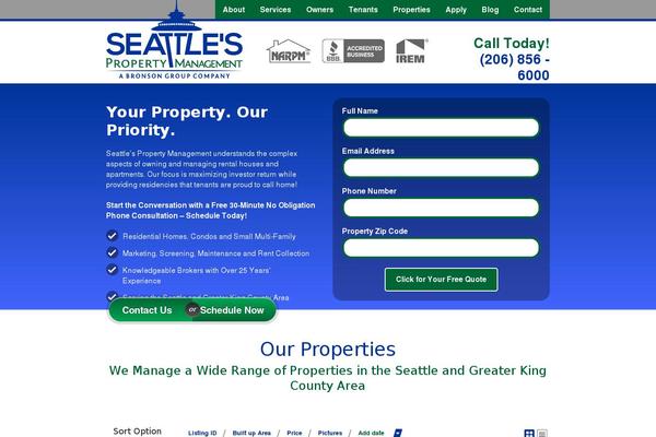 seattlespropertymanagement.com site used Seattlespropertymanagement