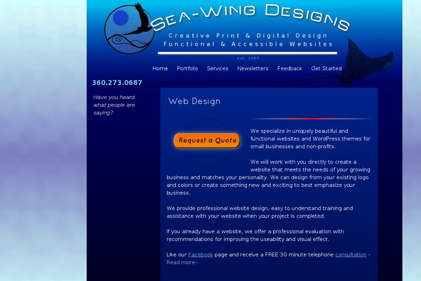 seawingdesigns.com site used Seawing-2017